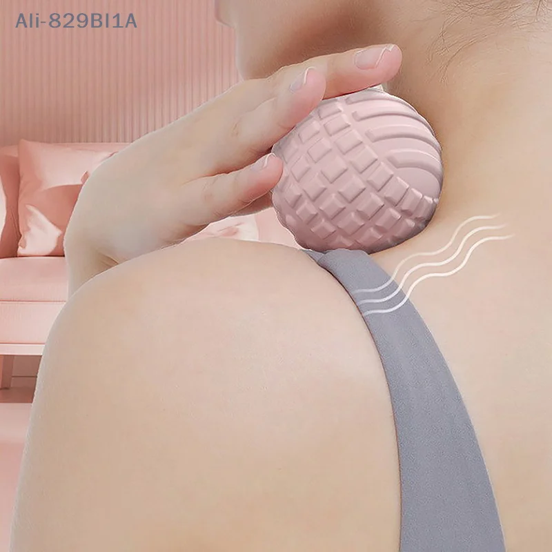 TPR Floating Point Muscle Relaxation Massager Light Massage Adsorption Ball Relieves Pain Reusable And Washable