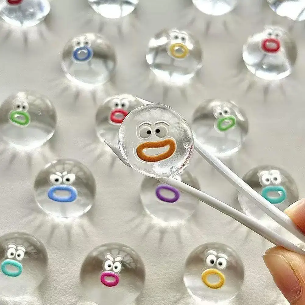 

Миниатюрная прозрачная игрушка - милая мультяшная игрушка-антистресс с текстурой мягкой кремовой глины и медленным восстановлением формы, детская игрушка