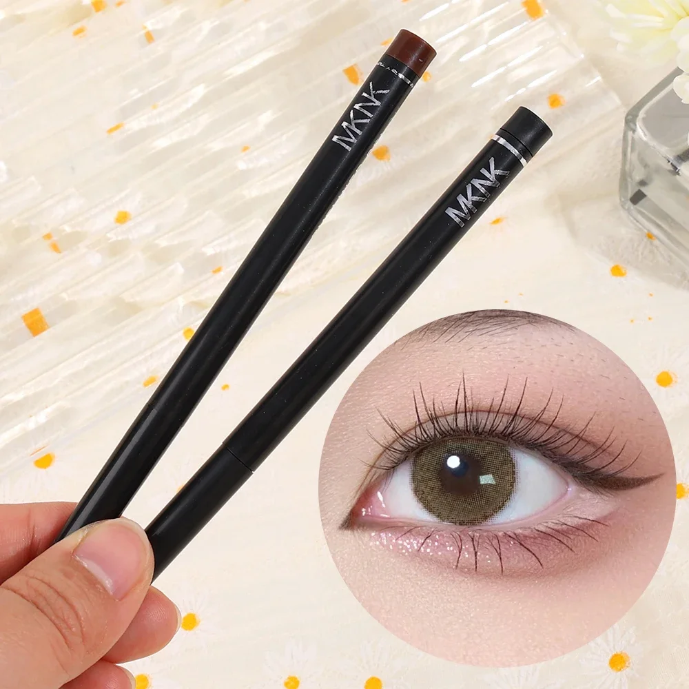 Matte Eyeliner Pen Lasting Waterdicht Niet Bloeiende Sneldrogend Glad Liggen Zijderups Eyeliner Gel Pen Zwart Bruin Eye Cosmetica