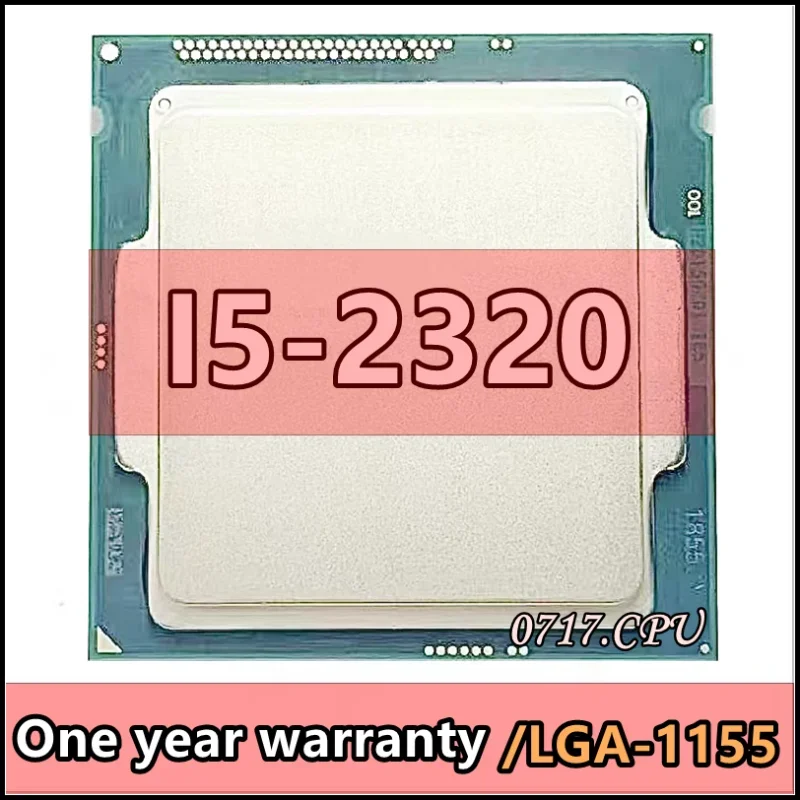 i5-2320 i5 2320 SR02L Procesador de CPU de cuatro núcleos de 3,0 GHz 6M 95W LGA 1155