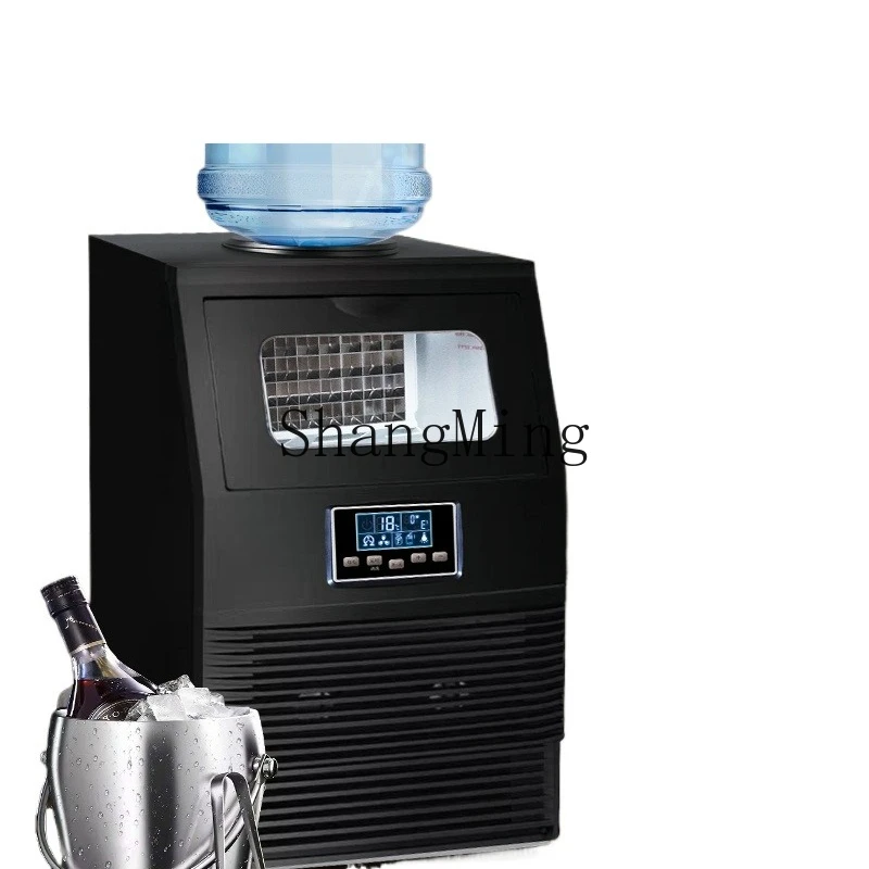 

ZYY commercial milk tea shop bottled water automatic small large square ice cube making machine