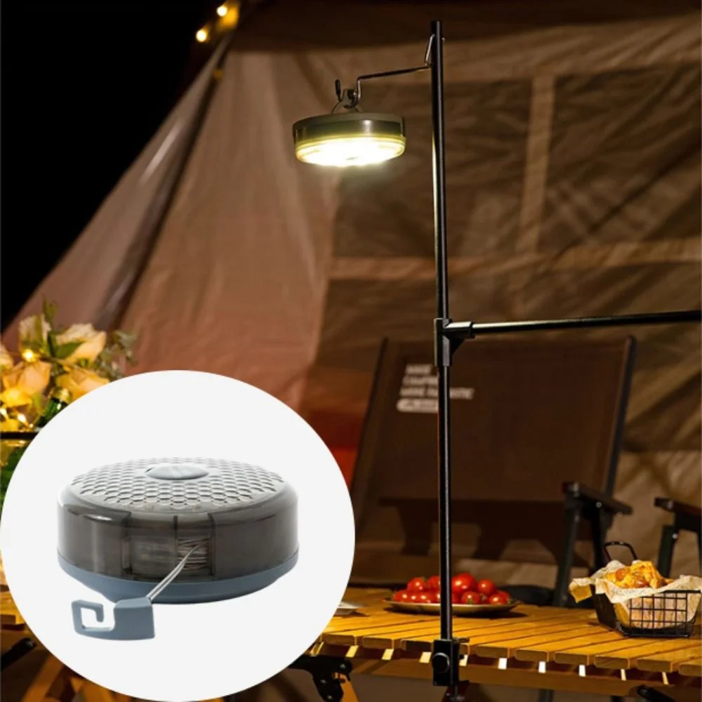 

USB Rechargeable Camping String Lights 8m Length LED Technology Rechargeable String Lights Plastic Texture Portable Design