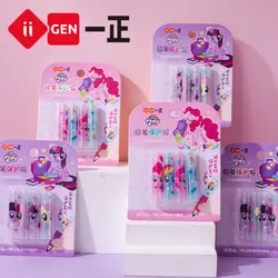 Iigen My Little Pony Pencil Cap Cartoon Silicone Pen Topper Covers For Kids Cute Pencil Extender Stationery School Supplies 2pcs