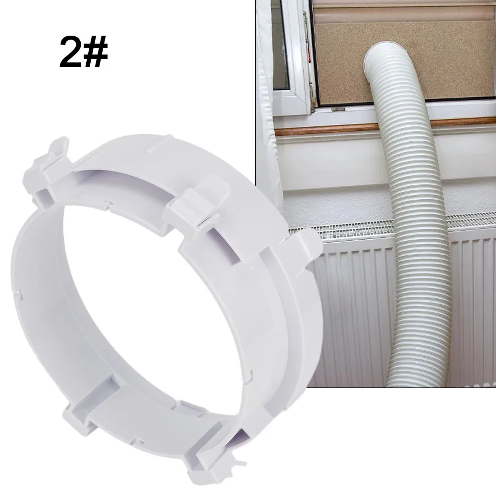 Portable Air Conditioner Casement Exhaust Duct Pipe Hose Interface Connector 15cm Adjustable Conditioner Hose Connector