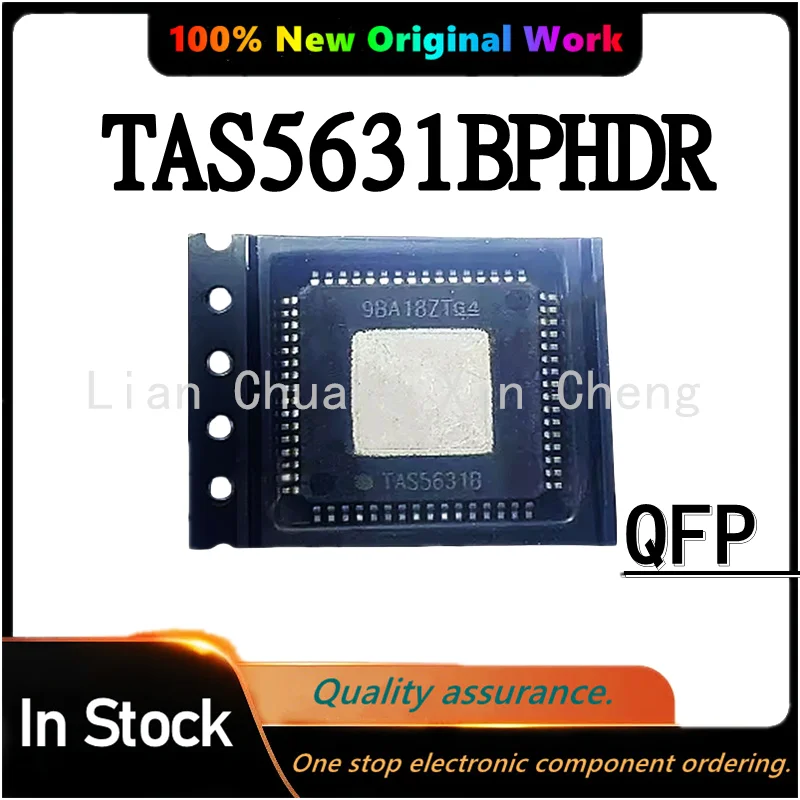 100% nuevo TAS5631B TAS5631BPHDR QFP-64