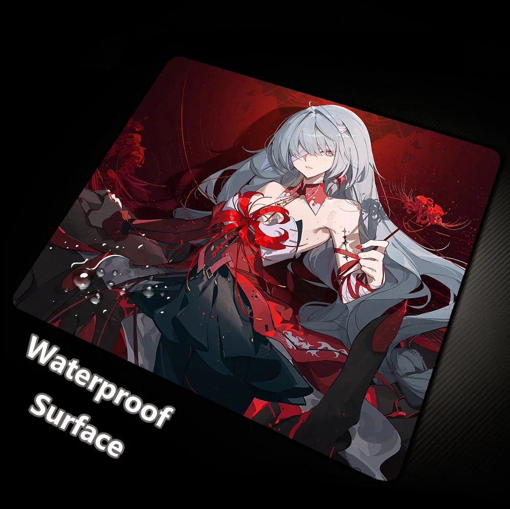 

Wuthering Waves Phrolova Gaming Mouse Pad Gamer E-Sports Professional Mousepad Balance Waterproof Surface Keyboard Pad Mouse Mat