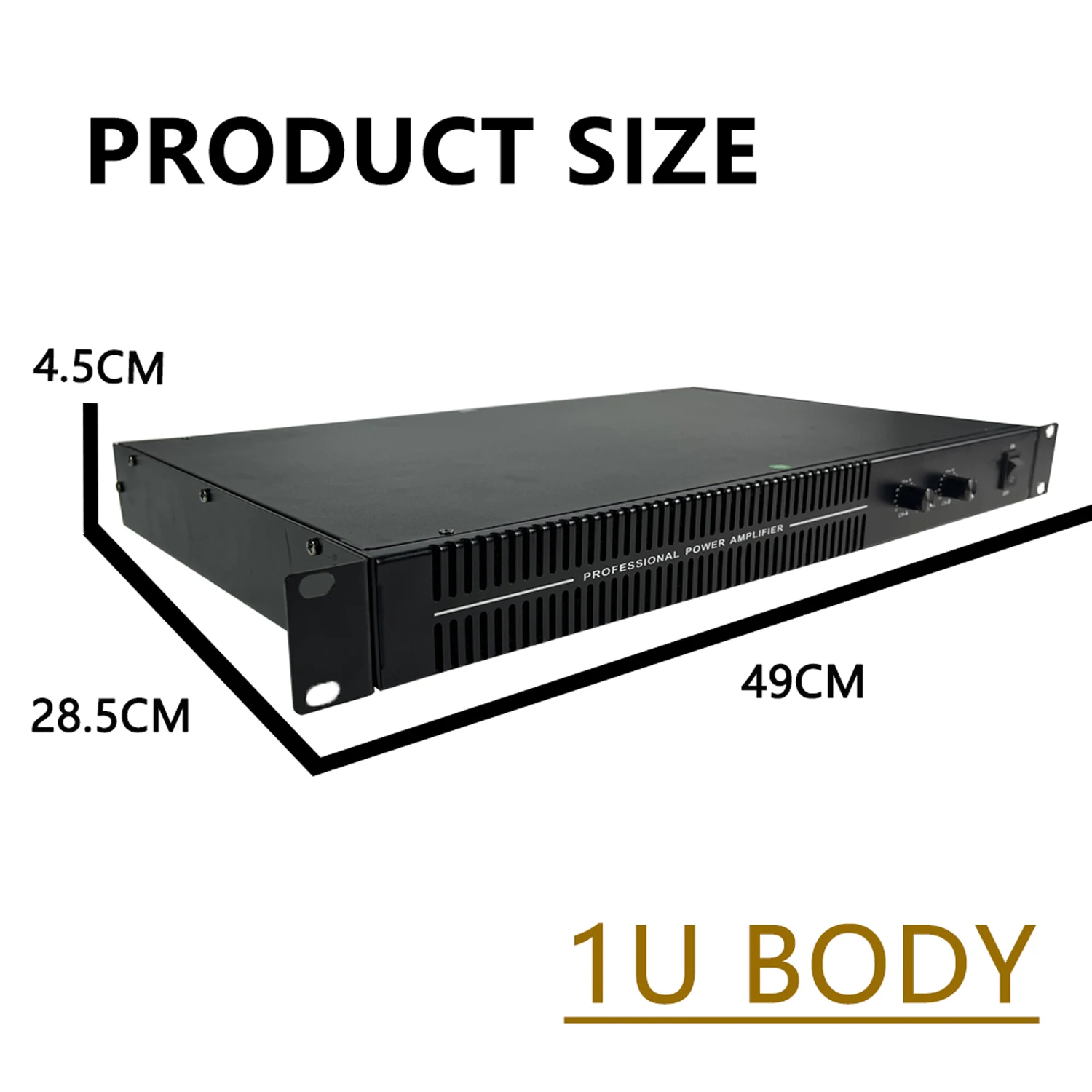 GAP-D1000 Lowest Price Power Product DJ Amplifier 5000Watts 2-Channels High Power Amplifier Use for Professional stage