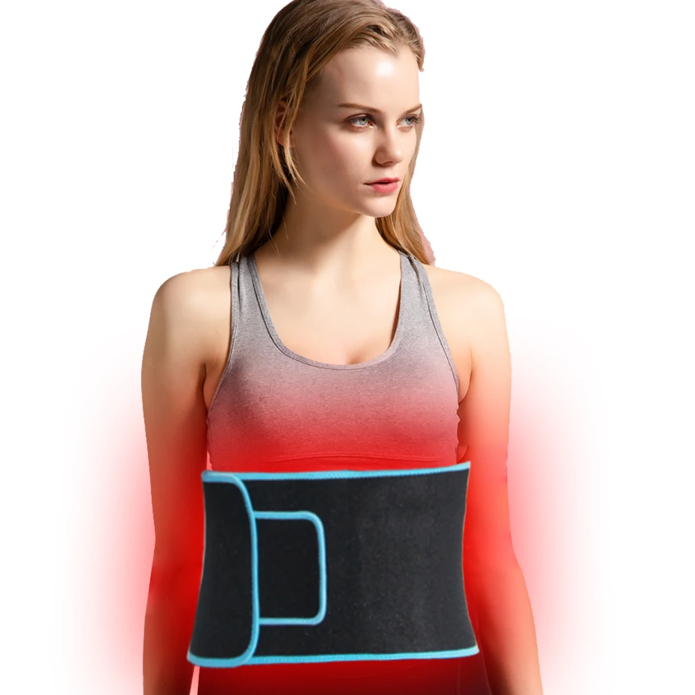 Red Light Therapy Waist Belt 850nm/660nm Red Infrared Light Therapy Belt For Burning Fat Slimming Relieving Pain Pad