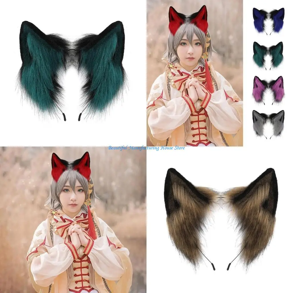e56a-simulation-oreilles-chat-epingle-a-cheveux-en-peluche-couleur-unie-fourrure-d'animal-cerceau-bandeau-accessoires