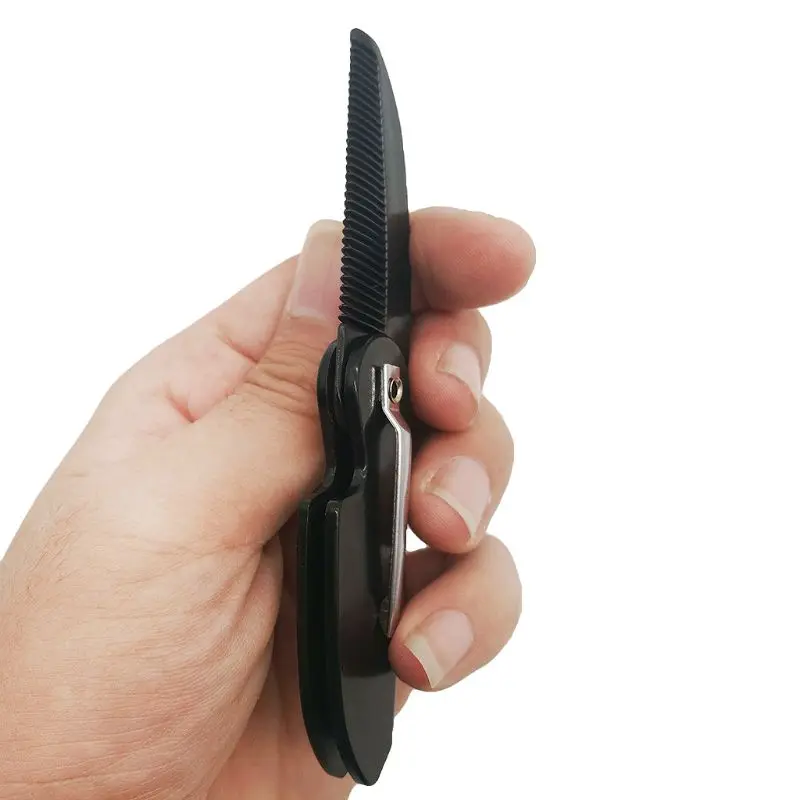 1 Chiếc Gấp Túi Kẹp Tóc Ria Mép Lược Chải Tóc Cho Nam Trang Sức Giọt