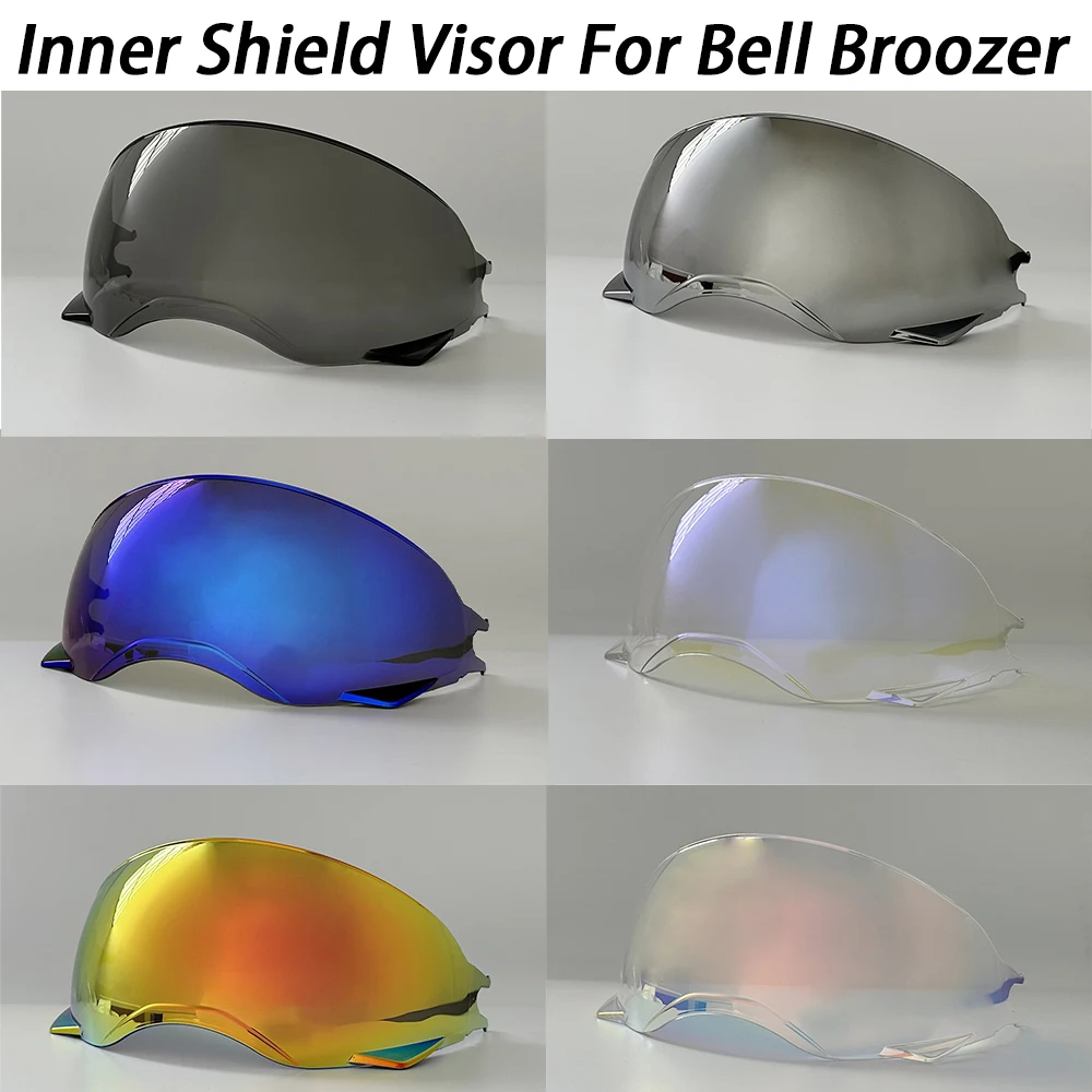 

Motorcycle Helmet Lens Visor Replacement Plating Uv Protection Lens Faceshield For Bell Broozer Helmets Visor