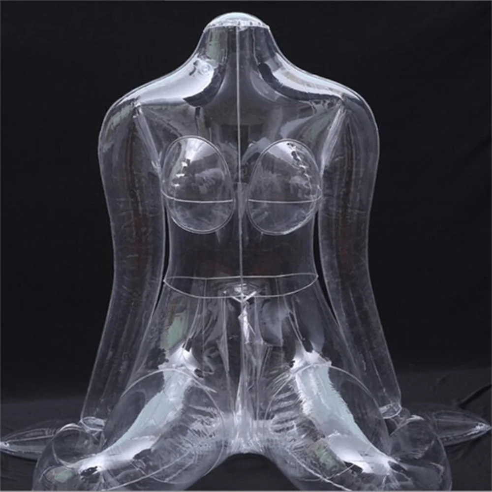 

Inflatable Female Mannequin, Transparent, Whole Body, Toroso, Shooting Mode, Maniqui for Sexy Doll Cloth, Headless, E051, 2023