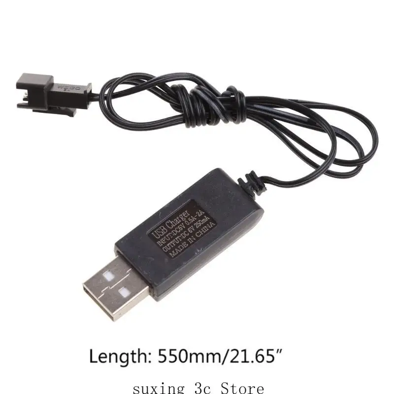 E8BE NiMh/NiCd 250mA Li-i SM-2P RC Remote Control Positive Portable USB Cable 2-pin Sm-2p Rc Racing