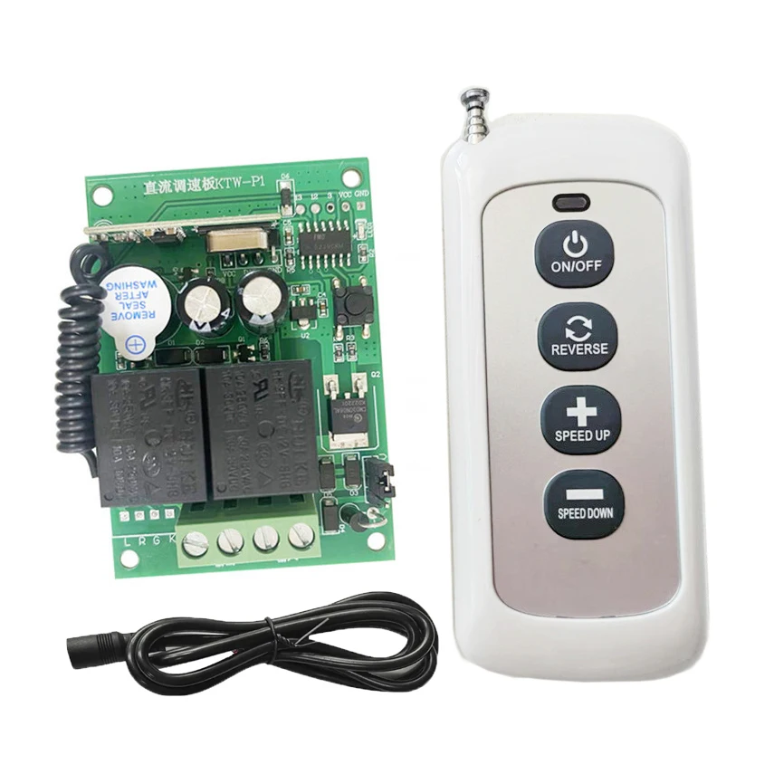 Controlador de fotomatón con Control remoto, Motor eléctrico giratorio de 12V y 24V CC, regulación de velocidad para fotomatón de vídeo 360, 360