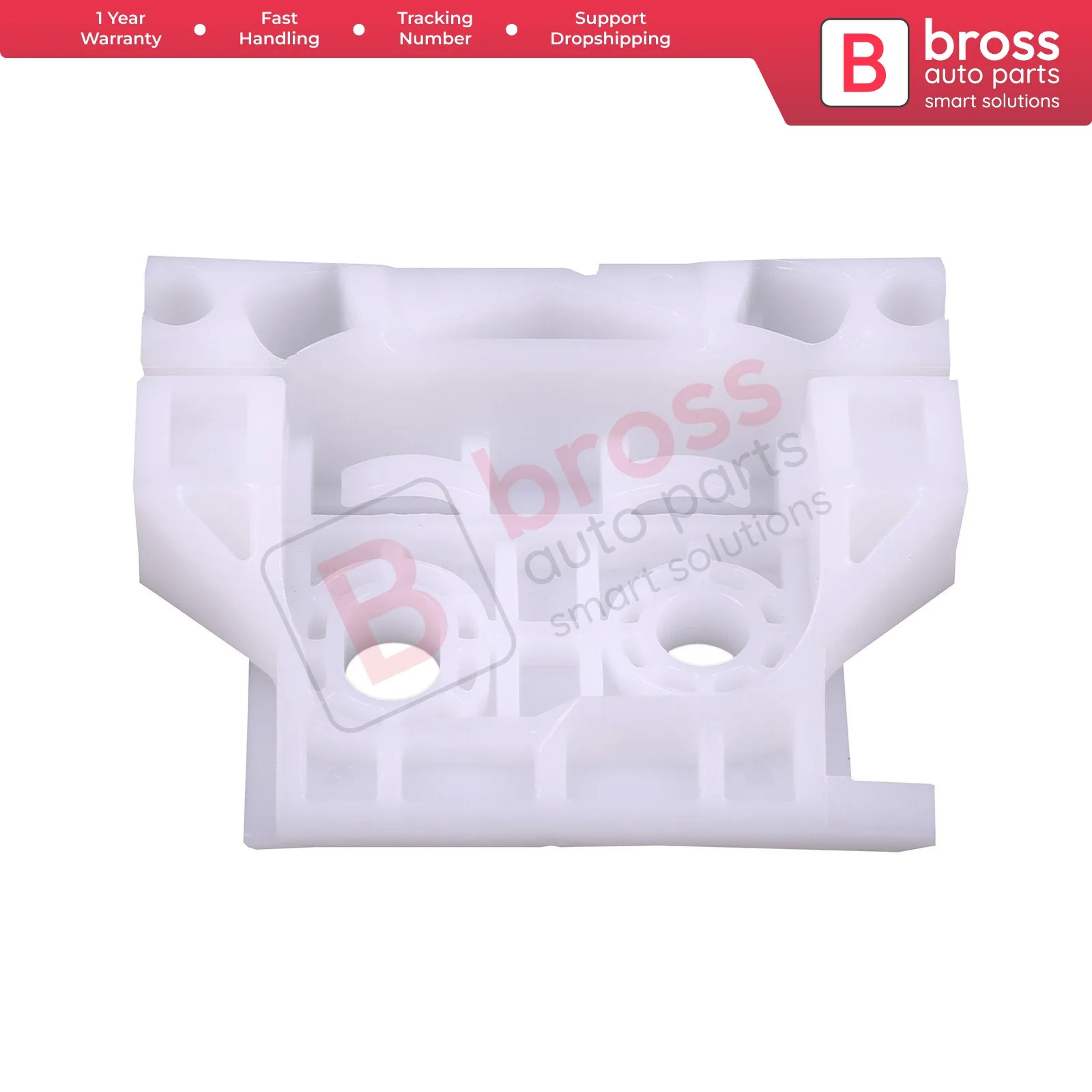 Bross Auto Parts BWR895 Electrical Power Window Regulator Clips Front; right Door for Citroen C5 2008-On DS3 Made in Turkey