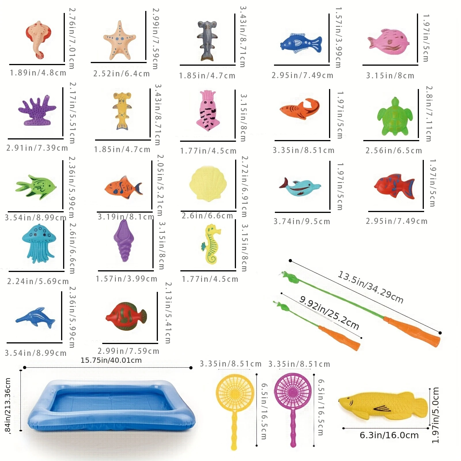 لعبة تفاعلية لحمام السباحة المغناطيسي للأطفال الوالدين والطفل في الأماكن المغلقة للأولاد والبنات تلعب في الماء، صنارة الصيد، حمام السباحة الصيد