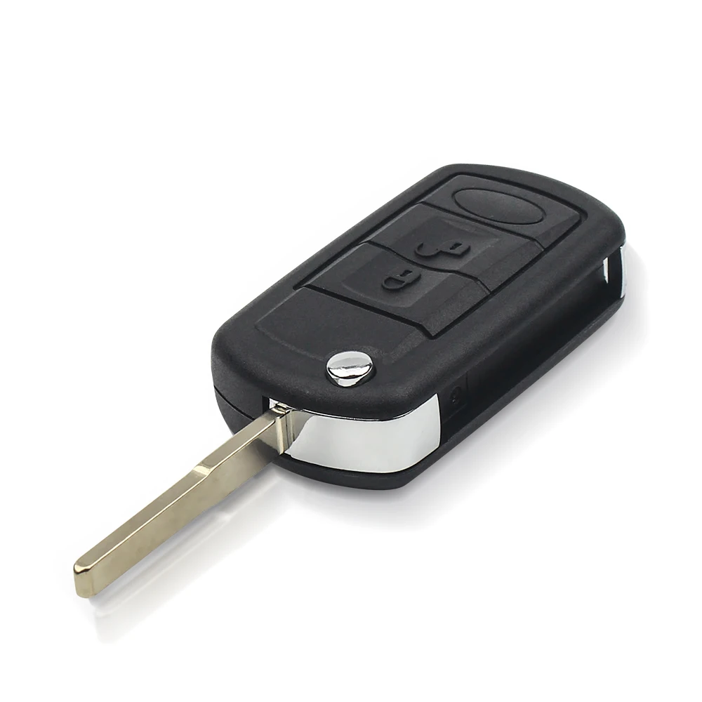 KEYYOU-mando a distancia plegable para coche, llave con 3 botones, 433MHz, para RANGE ROVER Sport Land Rover Discovery 3