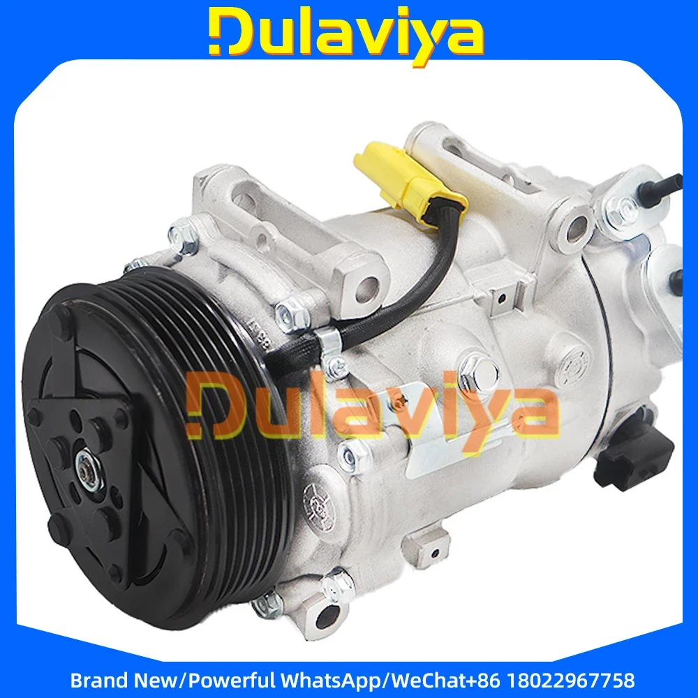 For PEUGEOT 5008 508 407 308 3008 Citroen C4 C5 AC Compressor 9825869180   6453zs 9800840380 648756 , 9671451380 9684432480   6453zt