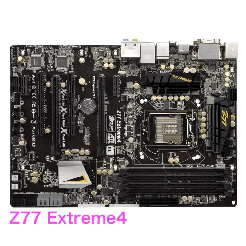 

Подходит для материнской платы ASRock Z77 Extreme4, 32 ГБ, LGA 1155 DDR3 ATX, материнская плата, 100% протестирована, ОК, полностью работает