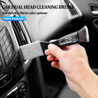 Car Interior Cleaning Brush Double-ended Cleaning Tools Air Outlet Dust Removal For Volvo XC60 V50 V70 S90 XC40 S80 T6 V90 S80L