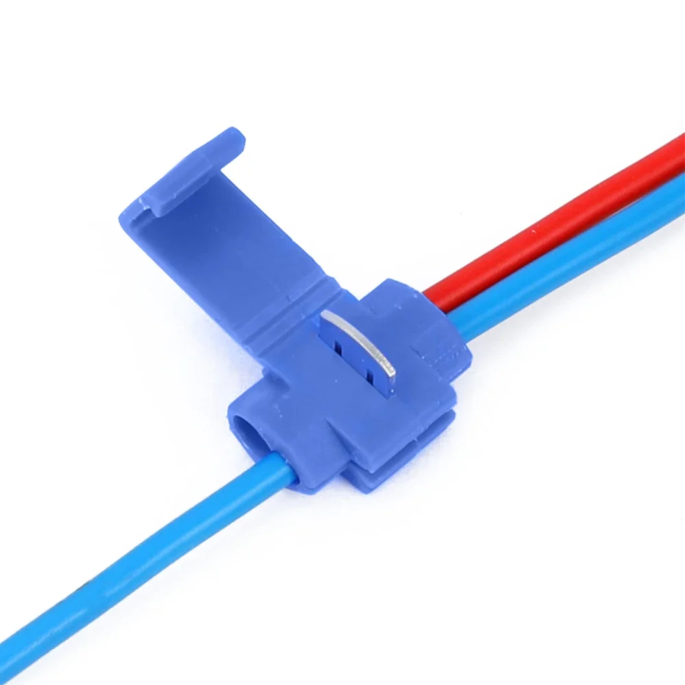 Wire Cable Connectors Scotch Lock Electric Quick Splice Terminals Crimp Non Destructive Without Breaking Line 0.75-2.5 images - 6