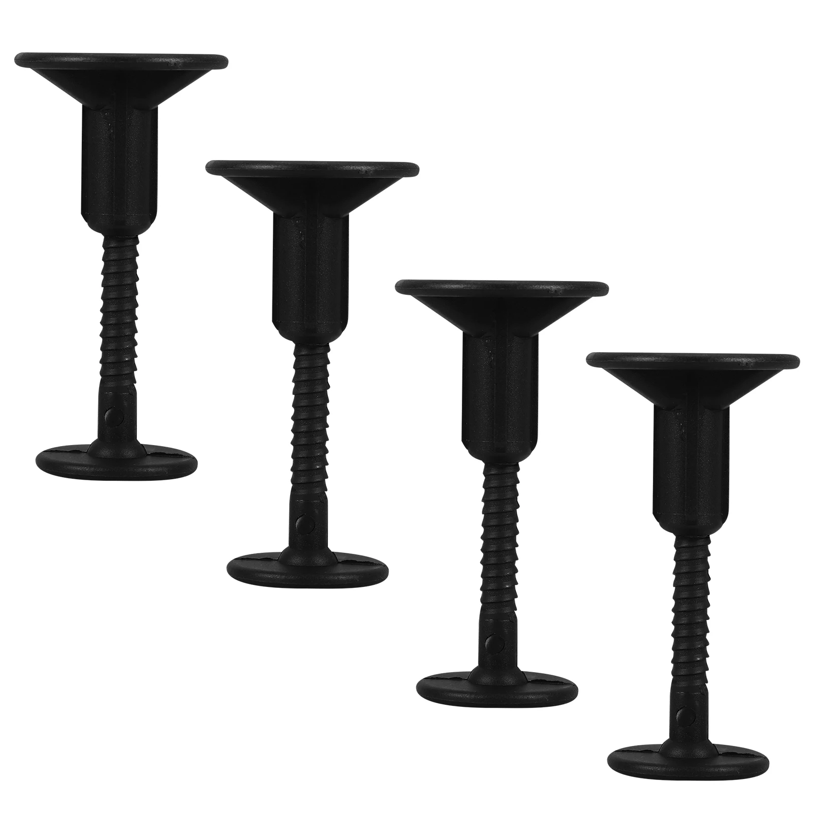 

4 Pcs Safety Foot Rope Buckle Plug Kayak Leg Paddleboard Strap Connector Abs Surfboard Leash Lightweight Leashes for Surfboards