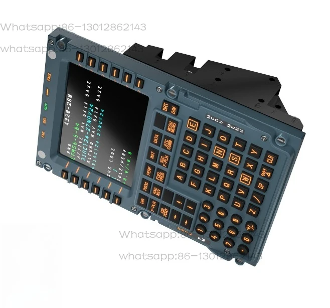 2026   NEW   MCDU Toliss Fenix Civil Aviation Control Panel A3XX | For X-Plane MSFS