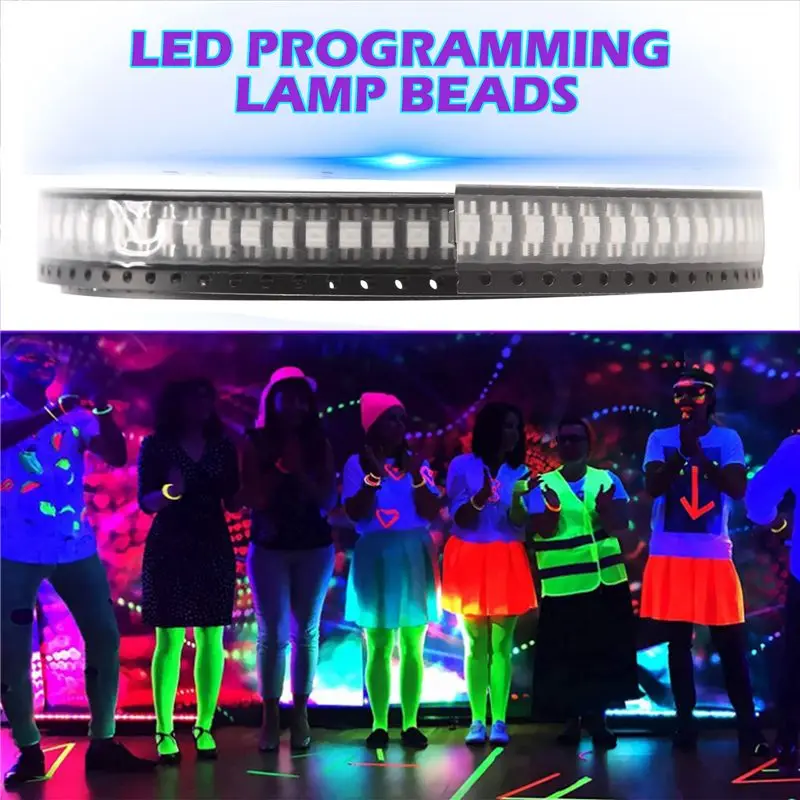 AEE5-200PCS SK6812 MINI-E RGB (Similar WS2812B) SK6812 3228 SMD Pixels LED Chip Individually Addressable Full Color DC 5V view 4