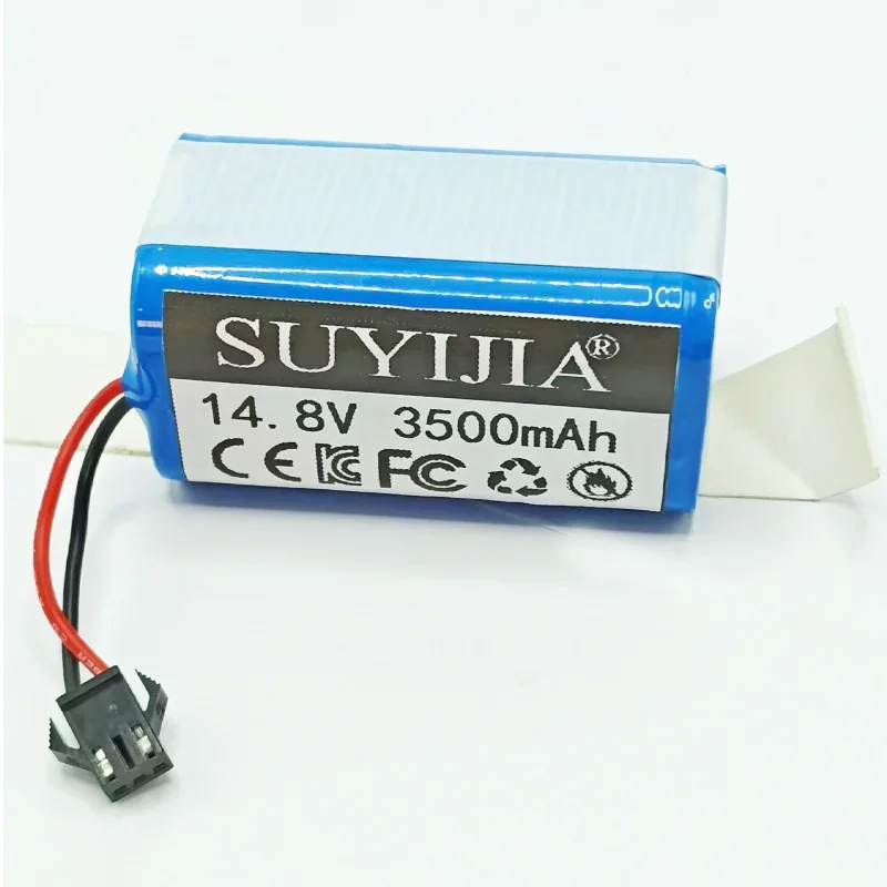 14.8V 3500mah rechargeable lithium battery for ILIFE A4s A6 V7s Plus A9s W400 robot vacuum cleaner INR18650 M26-4S1P battery