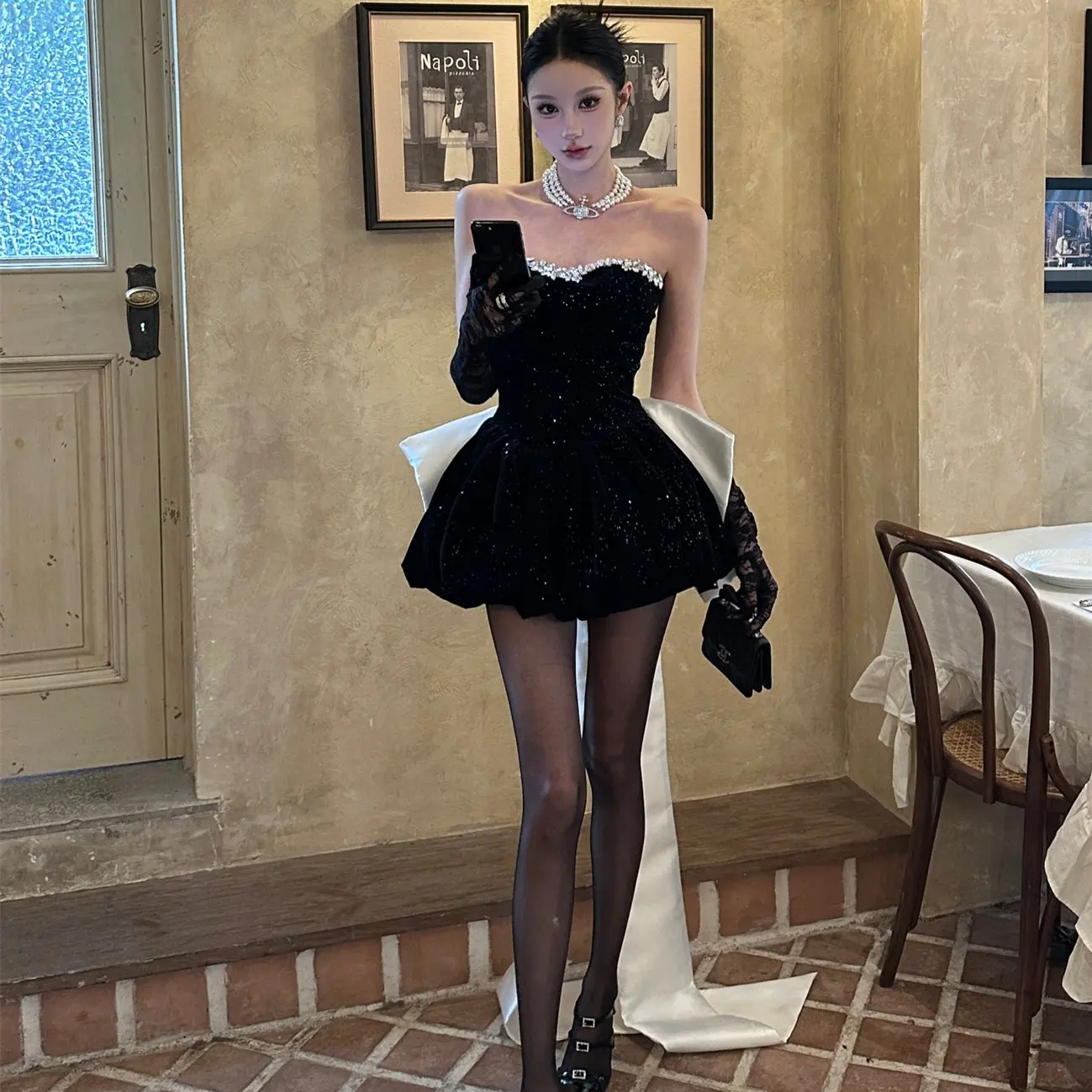 

Женское бархатное боди-бюстье на день рождения, роскошное, с тяжелой вышивкой, модное, для уличной моды