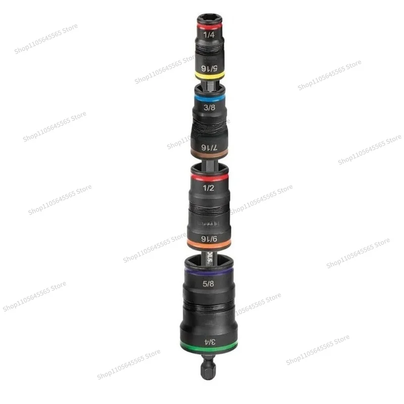 For 32934 Impact Driver, 9-in-1 Impact Sleeve Set, 4 Flip Sleeves
