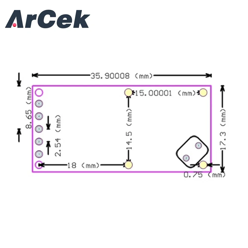 RCWL-0516 RCWL 0516 Microwave Radar Sensor Human Sensor Body Sensor Module Induction Switch Module Output 3.3V For Arduino Diy