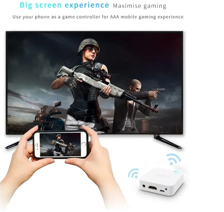 Nieuwste Mirascreen X7 Auto Tv Stick Wifi Display Mirabox Draadloze Airplay Miracast Dlna Mirroring Screen Av Auto Monitor Dongle