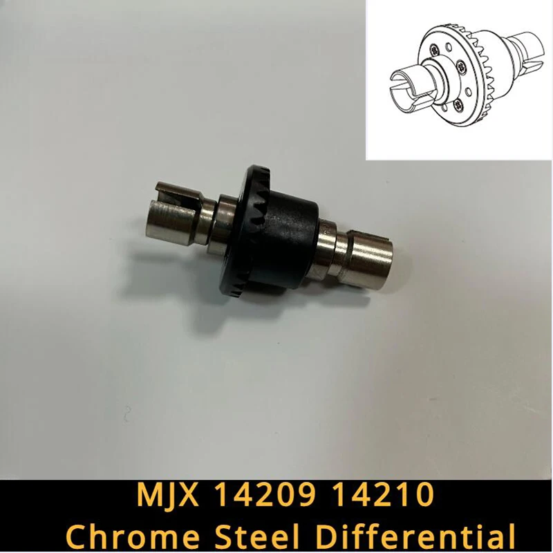 MJX 14209 14210 RC Brushless Off-road High-speed Vehicle Chrome Steel Differential Spare Parts