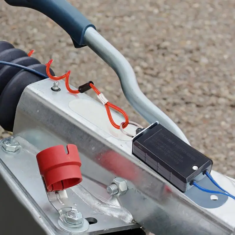 Brake Controller Switches On/Off Box Trailer Brake Switches With Coiled Cable Safe Protection Automatic Disconnection For Secure