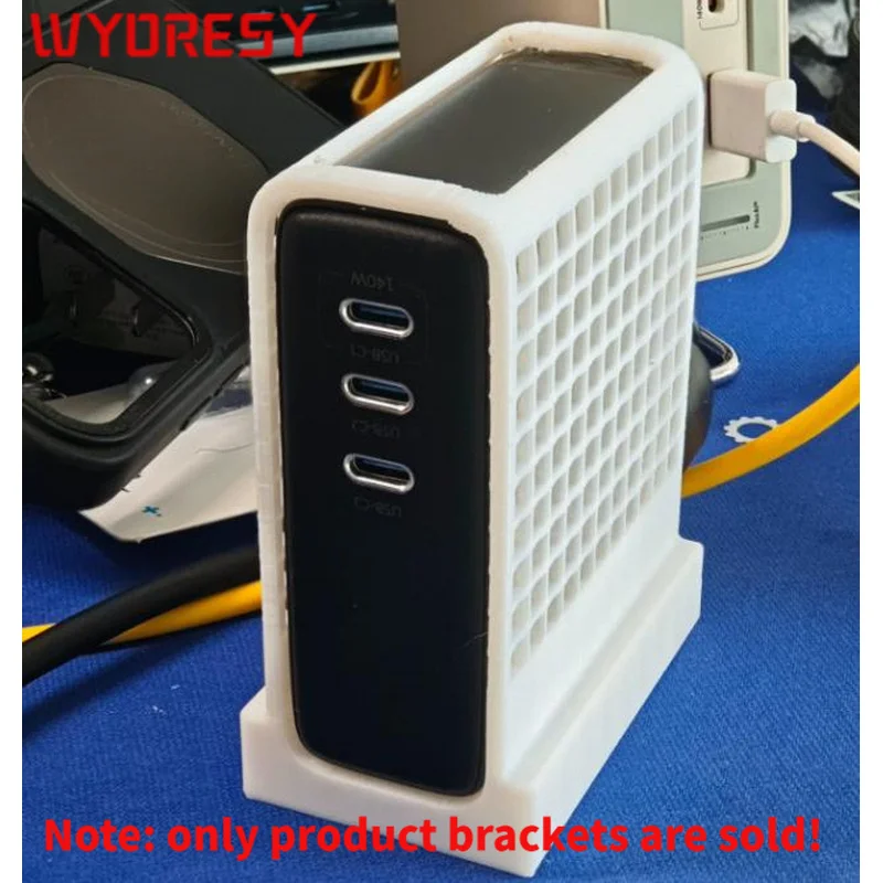 WYORESY for Huntkey (S240) 240W GaN Charger Desktop Stand Shock Absorption Fast Heat Release Stable Charger Accessories