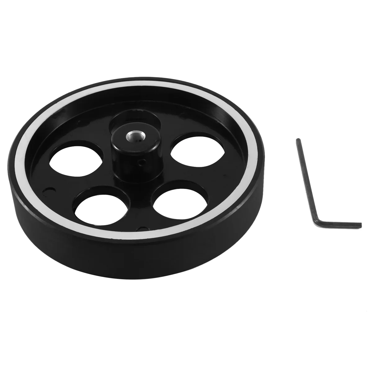 Encoder Industrial Aluminium karet pengukur Encoder Meter roda untuk Encoder industri