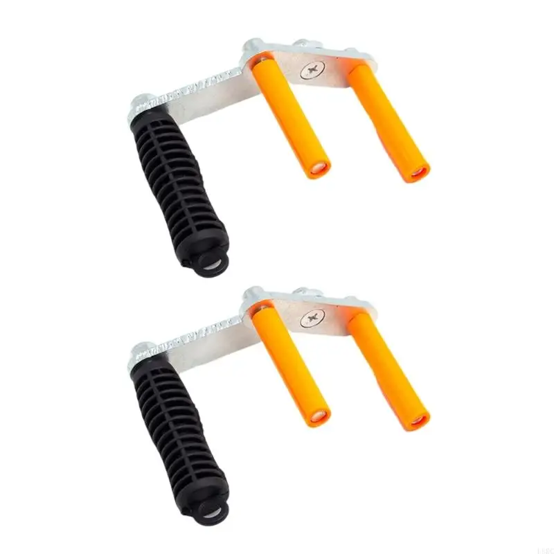 L8RC 2pcs Plasterboard Support Holder Clip Lifting Tool with Comfortable Grip Efficient for Various Applications Easy Storage