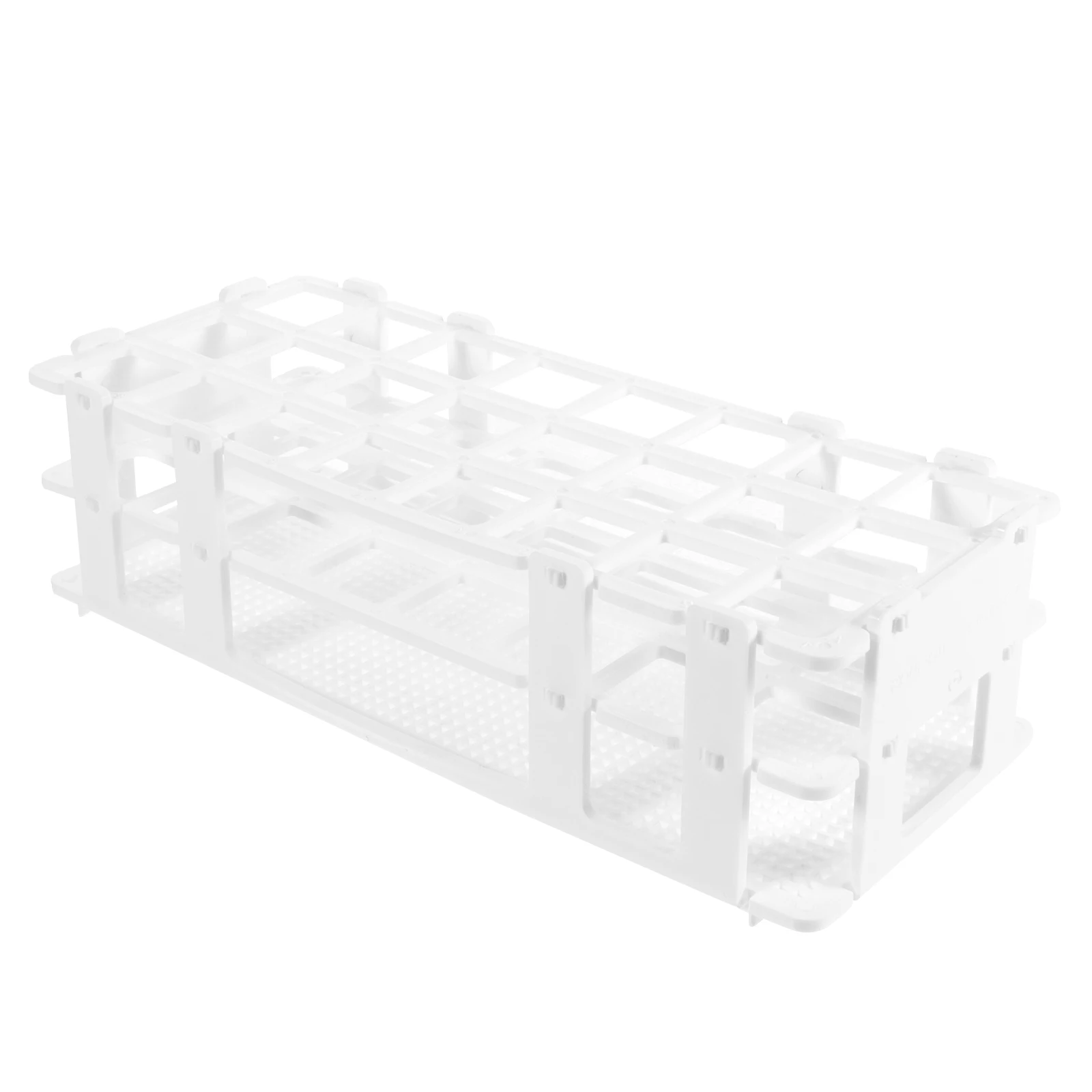 

Test Tubes Rack Labs Flower Holder Glass White Experiment Plastic Storage Laboratory