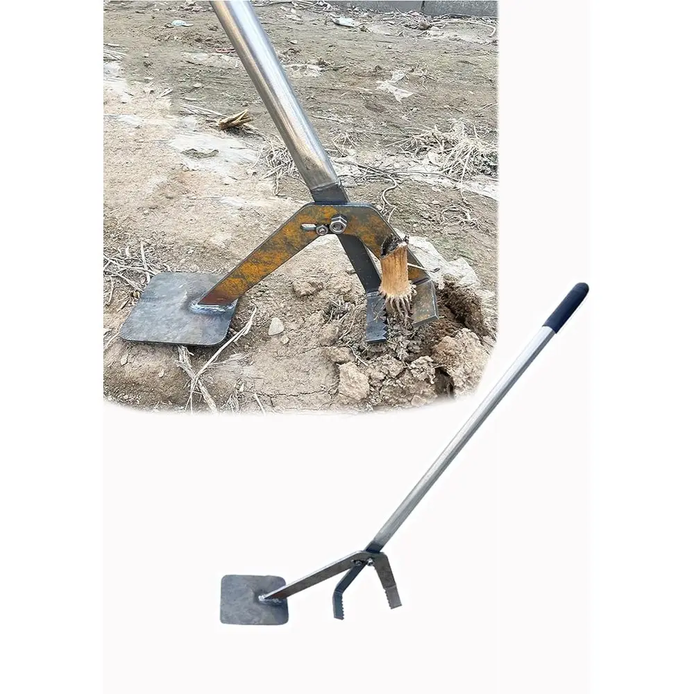 

Универсальный инструмент 36.2 с рычагом для извлечения корней скосавы, баклажанов, хлопка, табака, кукурузы и перца.