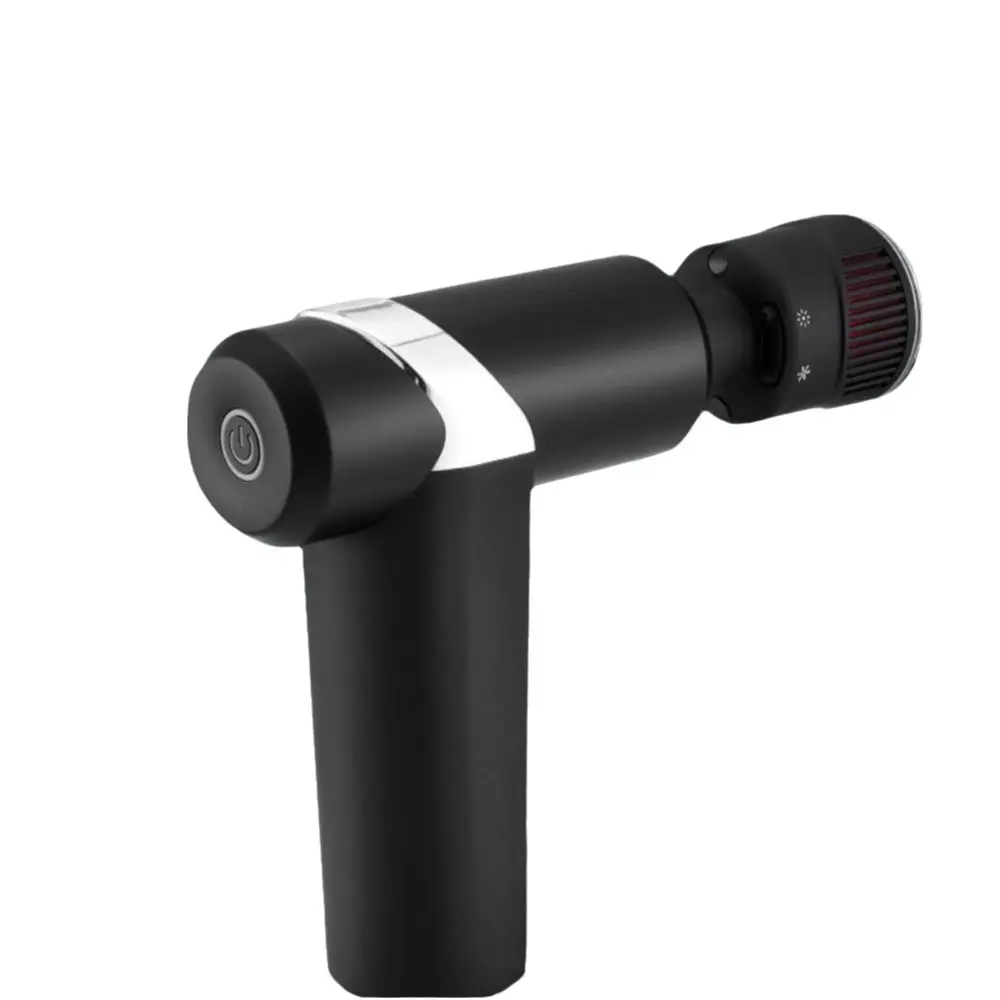 

Мини-массажер для мышц с функциями горячего и холодного воздействия, перезаряжаемый, интеллектуальный вибрационный массажер для тела и лица, для фитнеса