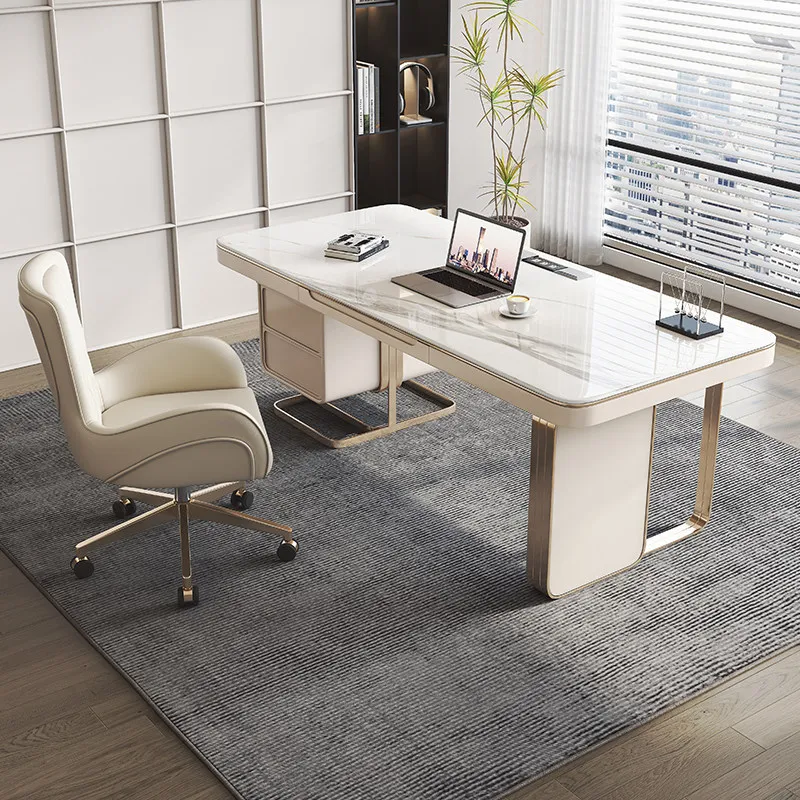 Modern Minimalist Office Desks Granite Office Desks High-end Durable Nice Office Furniture Scrivanie Per Ufficio ZY40BGZ