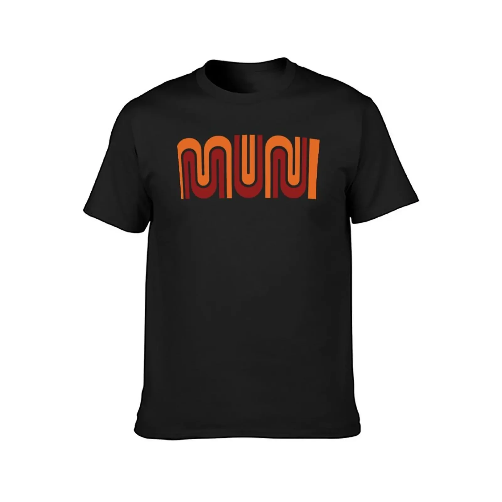 MUNI bus T-Shirt custom shirt plus size clothes clothing for men