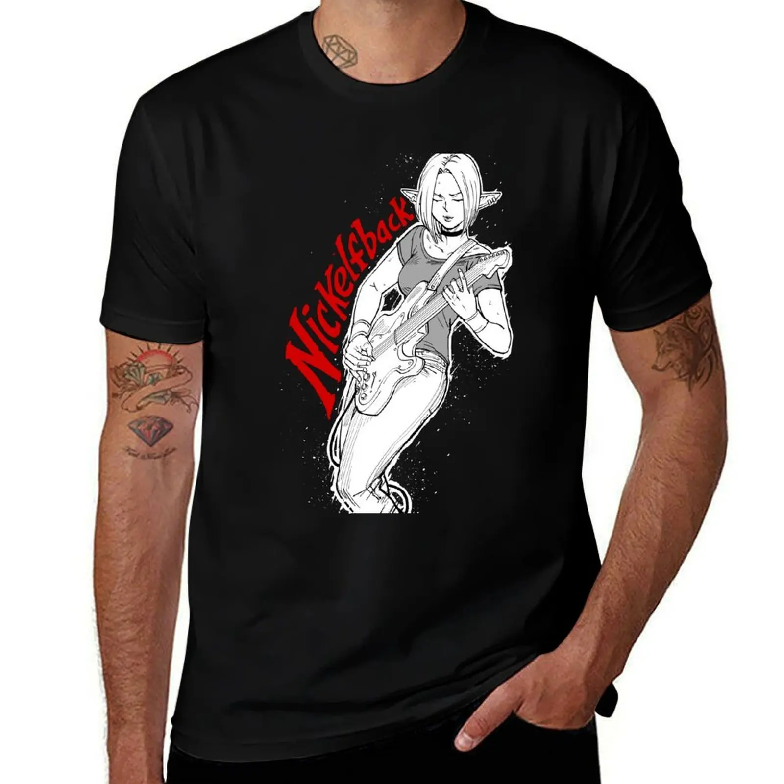 Elf Rock Band T-Shirt Summer Festival T-Shirt