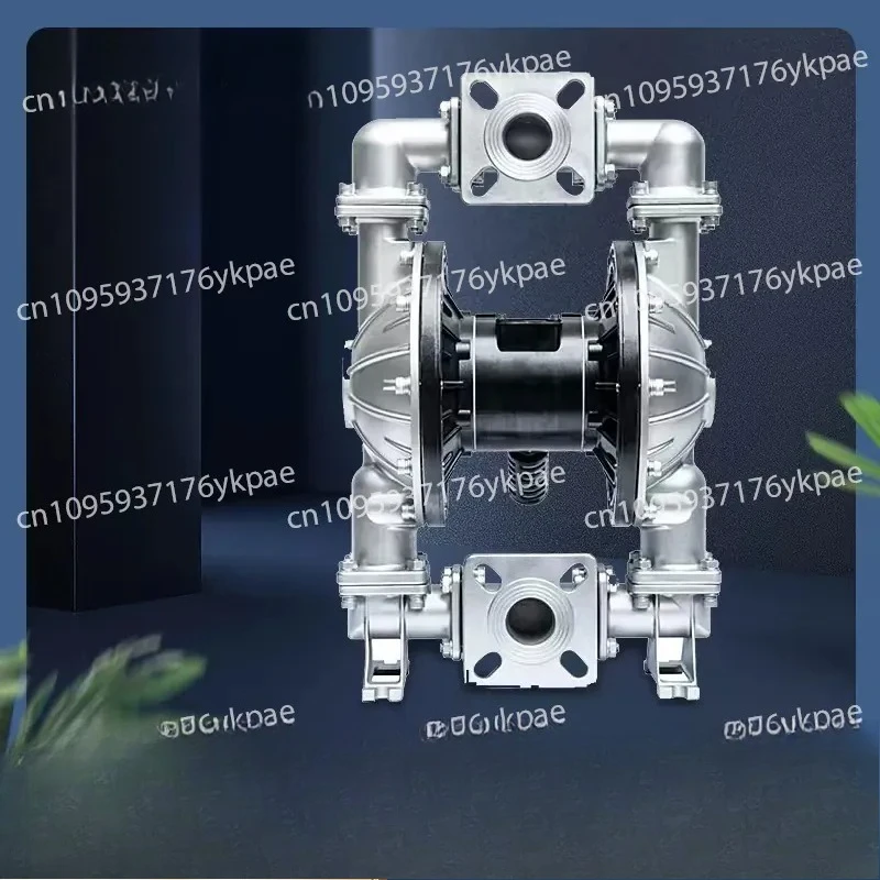Pneumatic Diaphragm Pump Aluminum Alloy Plastic Cast Iron Corrosion Resistant Stainless Steel Mixed Liquid Transfer Pump