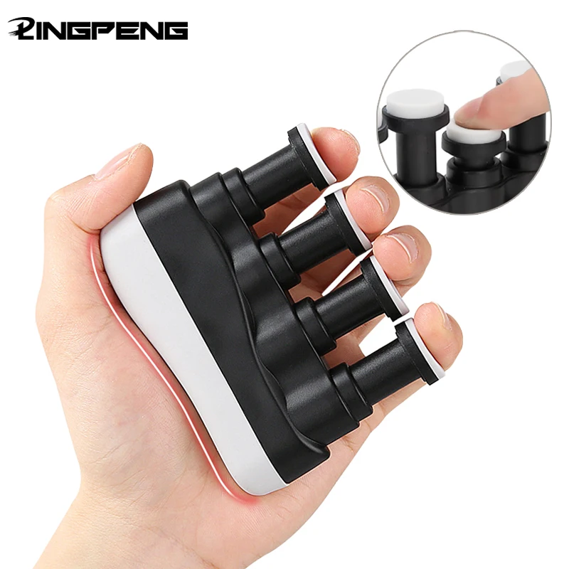 Gitarre Hand Grip Finger Exerciser Strengthener Power Trainer Medium Tension Home Fitness Ausrüstung Piano Entry Finger Exerciser