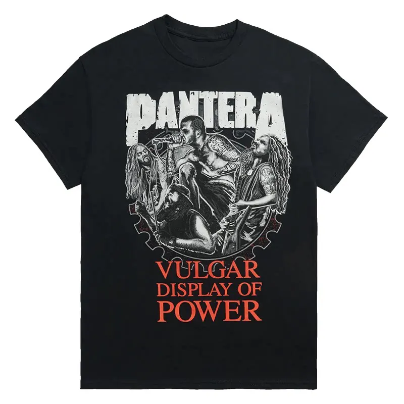Pantera Pandora Dark Rock Punk Casual T-Shirt for Men and Women Luxury Brand Top  2026 New Band Logo view 4