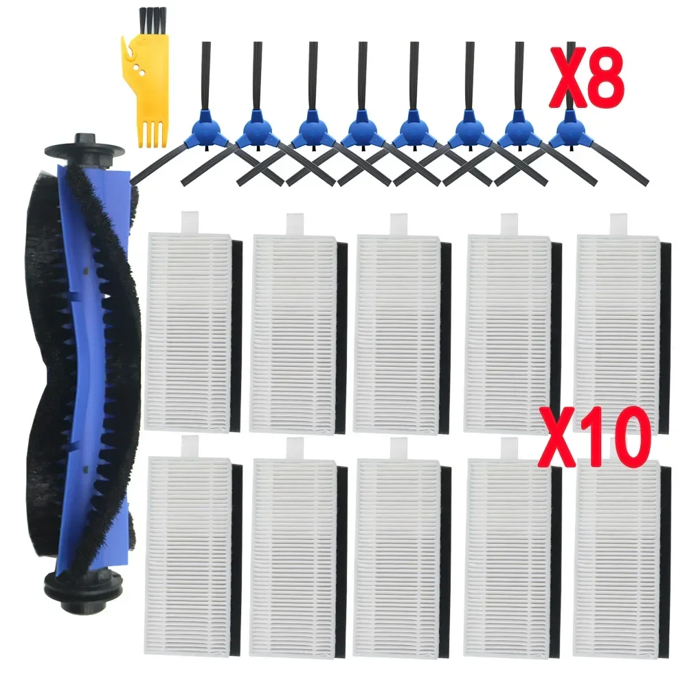 Eufy robovac 11s、robovac 30、robovac 30c、robovac 15cと互換性のあるアクセサリキット、アクセサリロボット掃除機8xクリーナーfi