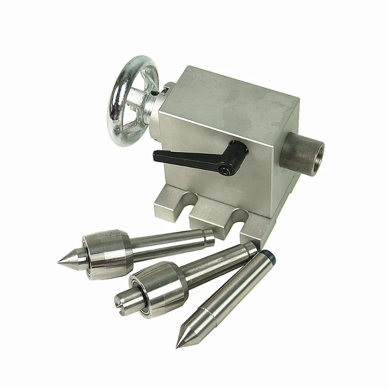 

4 Axis CNC Tailstock MT2 Rotary Axis Lathe Engraving Machine Chuck