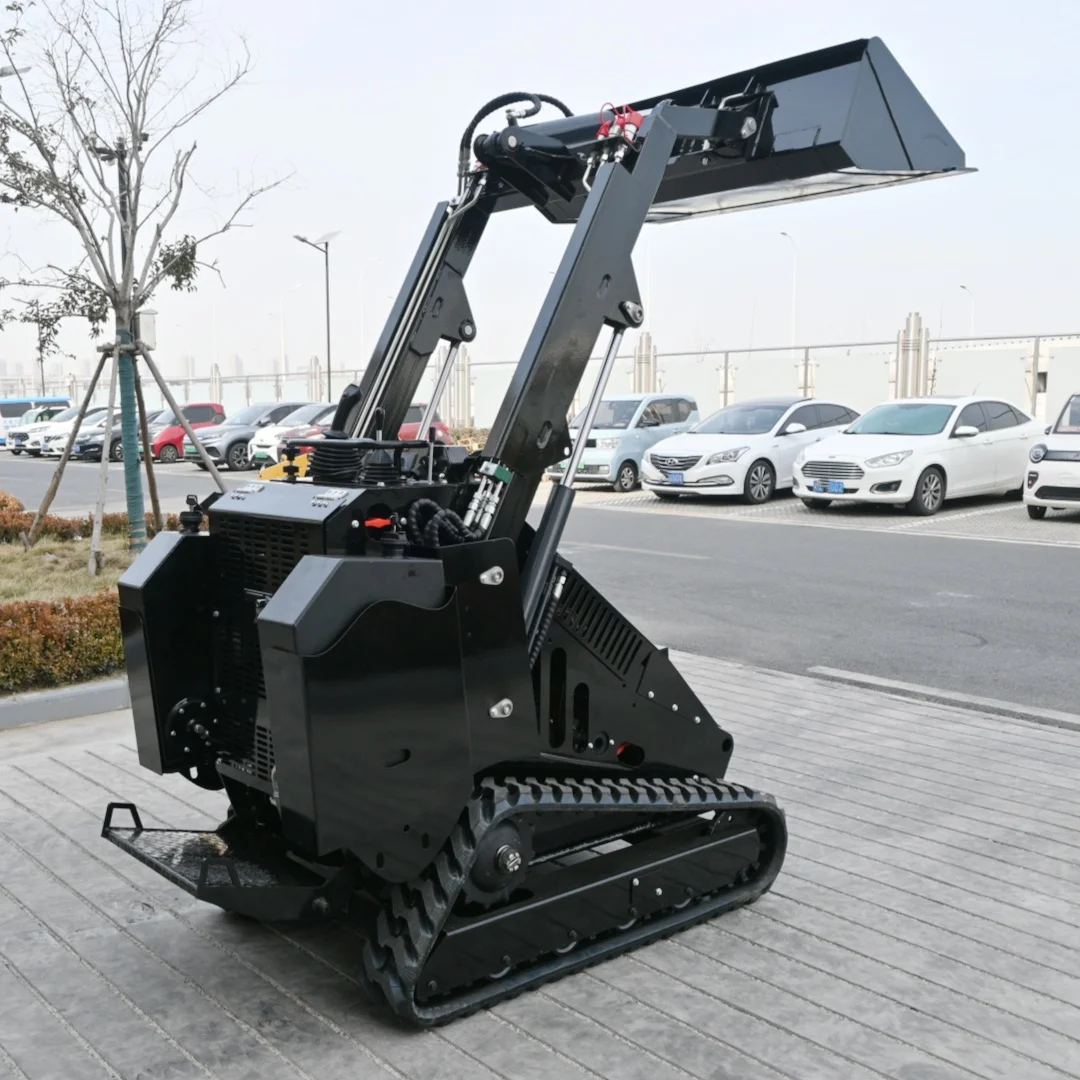 Chinese 1 Ton 2 Ton Big Mini Compact  Skid Steer for Agricultural and Construction Machinery